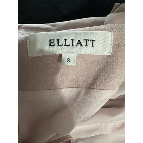 Elliatt Pink Off Shoulder Belted Trench Coat Style Dress w/wire Bodice Size S - Picture 8 of 9